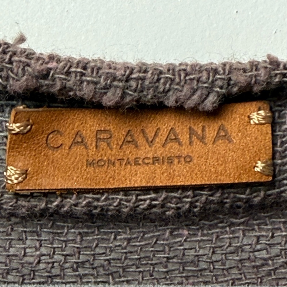 Caravana Tulum Plum Open Knit Gauze Boho Festival Desert Coachella Cardigan OS - Picture 4 of 11
